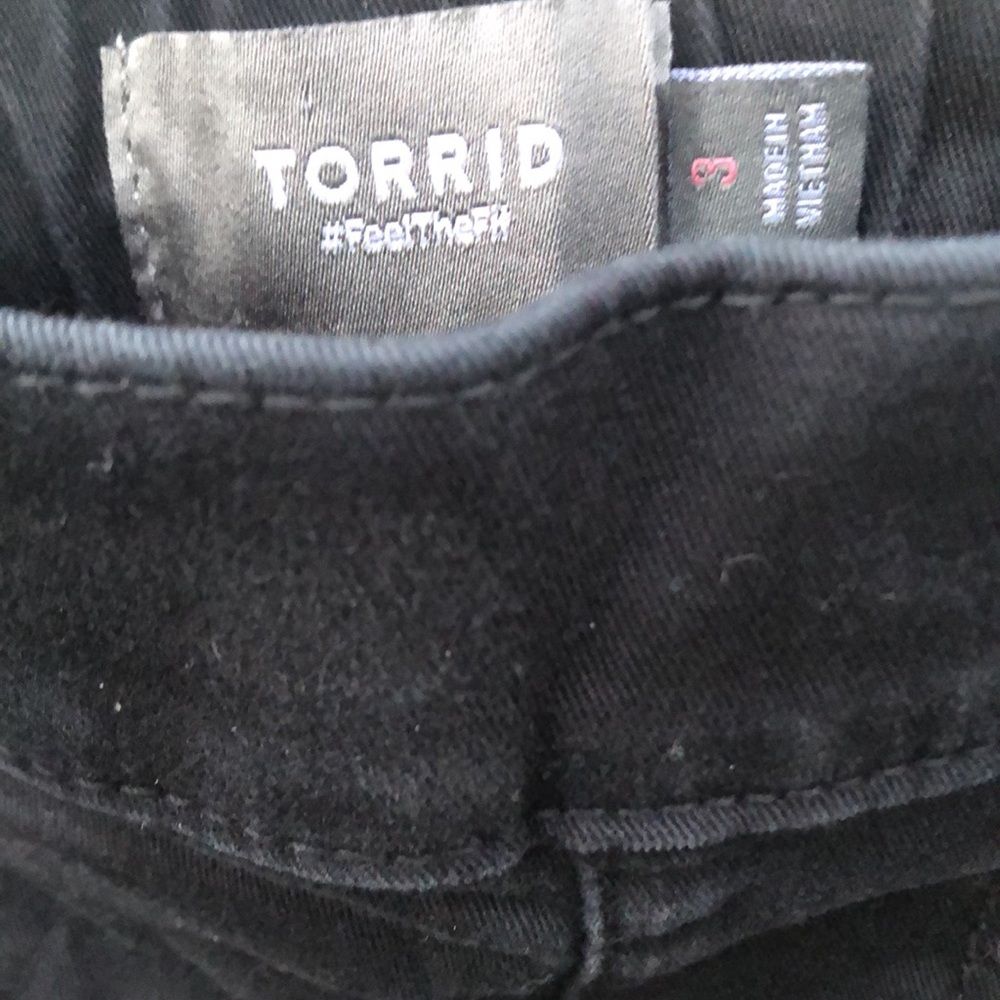 {$15 Bundled} Torrid Black Drawstring Pants - image 4
